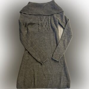 Mudd Taupe Knit Sweater Dress